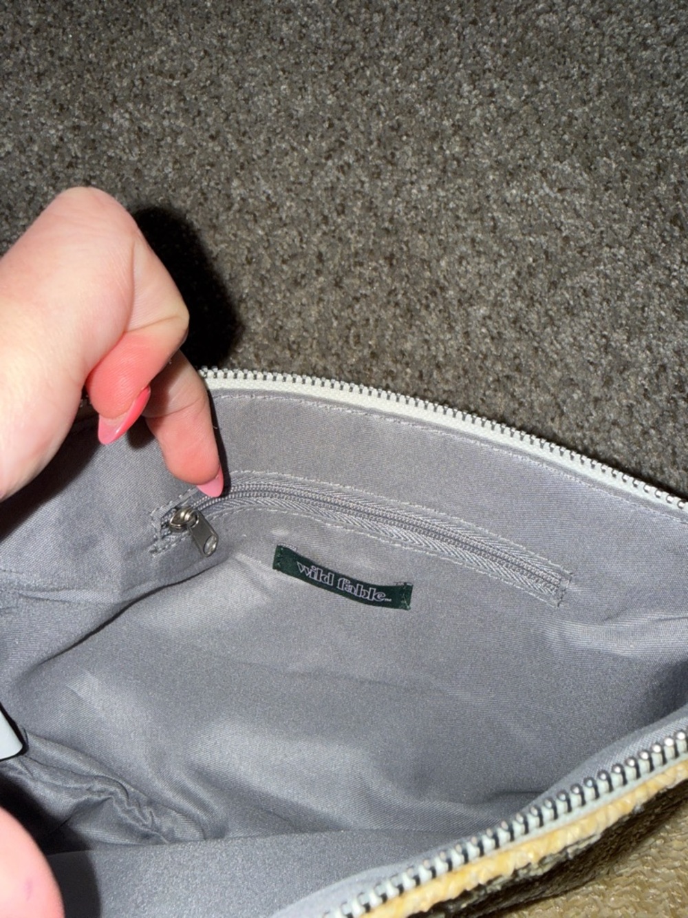 wild fable white and Natural Woven Shoulder Bag - Picture 5 of 5